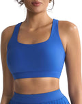 RUNNING GIRL Sports Bras for Women, Molded Cup High Impact Sports Bra Workout Bras for Women High Support Racerback