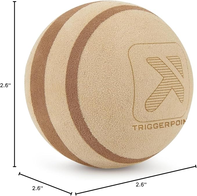 TRIGGERPOINT Foam Massage Ball - Deep Tissue Relief for Muscle and Joint Pain - Mimics Therapist's Hands - Targets Small Muscle Tightness - Lightweight & Easy to Clean
