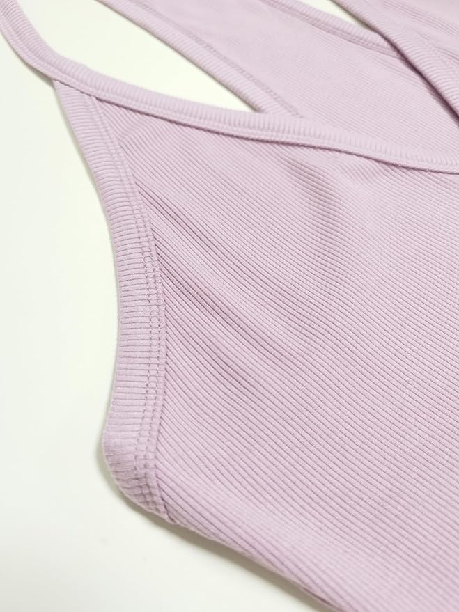 iGENJUN Workout Tops for Women Racerback Basic Tank Summer 2026 Camisole V Neck Slim Fit Ribbed Sleeveless