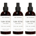 Muse Apothecary Flush Ritual - Aromatic & Refreshing Toilet Spray, Use Before You Go, 2 oz, Infused with Natural Essential Oils - Tonka Bean + Amber + Warm Cedarwood, 3 Pack