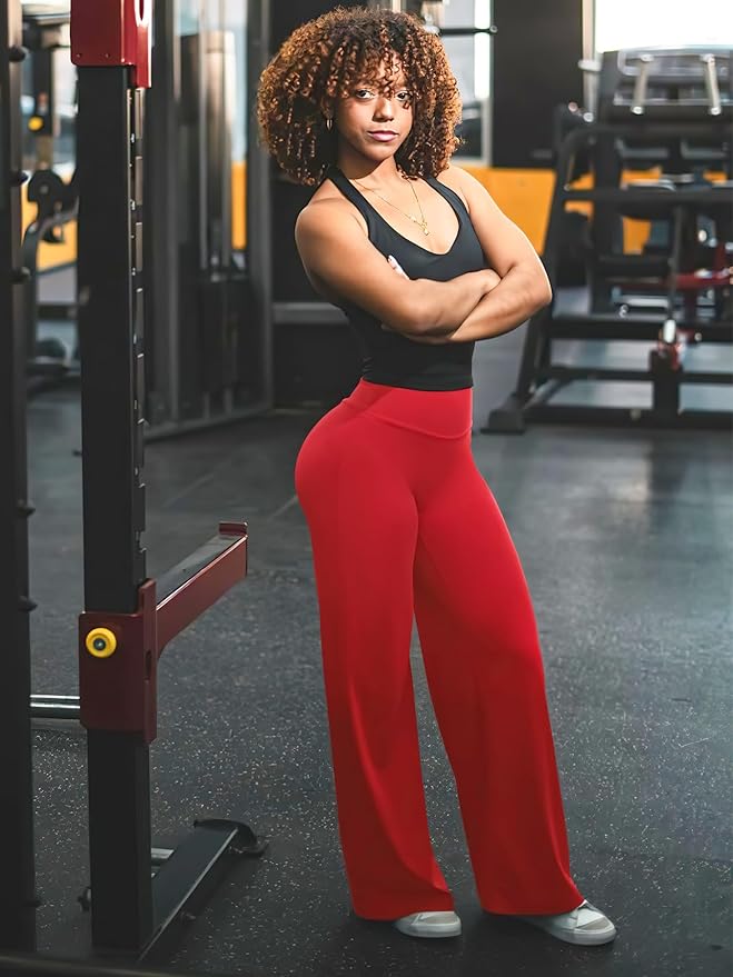 YEOREO Workout Leggings Womens No Front Seam Straight Leggings 29"/ 31.5"/ 33"/ 35" High Waist Buttery Eddiy Gym Yoga Pants