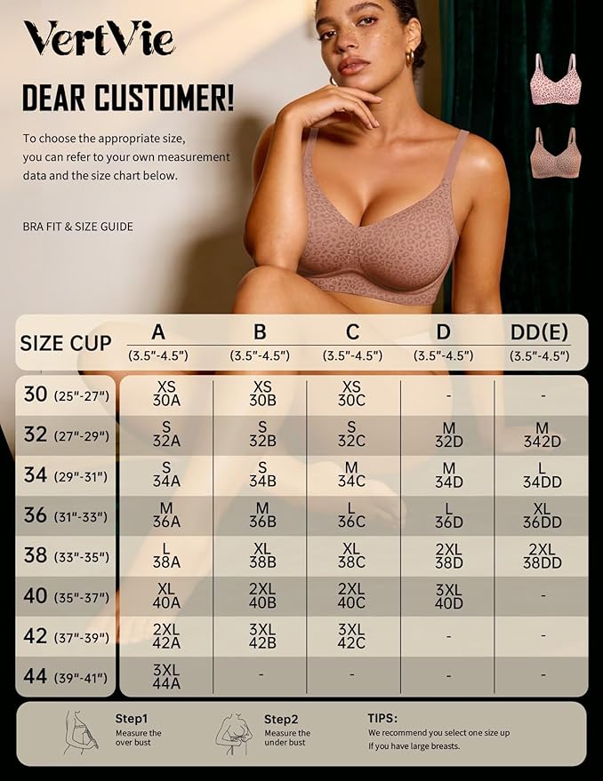 Vertvie Womens Seamless Jelly Bras No Underwire Comfort Push Up Bras Buttery Soft Wireless Bralette Full Coverage Sports Bra