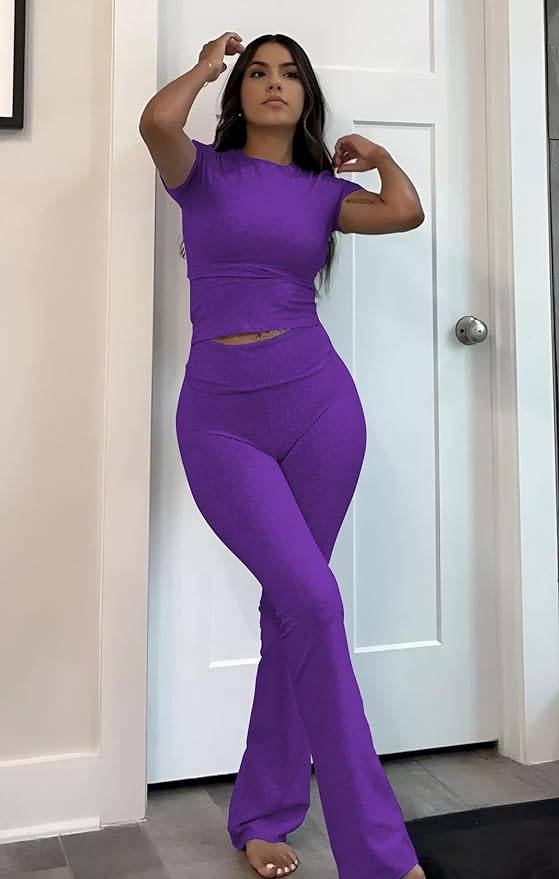Nimsruc Two Piece Lounge Sets For Women Summer Outfits