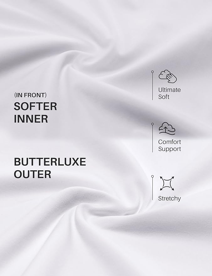 CRZ YOGA Butterluxe Soft Double Lined V Neck Tank Tops for Women - Yoga Casual Camisole Racerback Tight Sleeveless Shirt