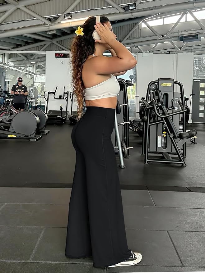 YEOREO Workout Leggings Womens No Front Seam Straight Leggings 29"/ 31.5"/ 33"/ 35" High Waist Buttery Eddiy Gym Yoga Pants