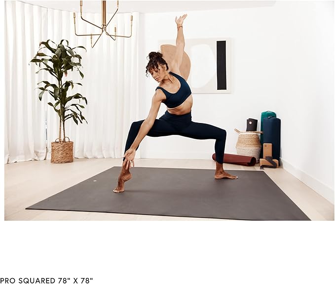 Manduka PRO Yoga Mat – Premium 6mm Thick Mat, High Performance Grip, Ultra Dense Cushioning for Support and Stability in Yoga, Pilates, Gym and Any General Fitness