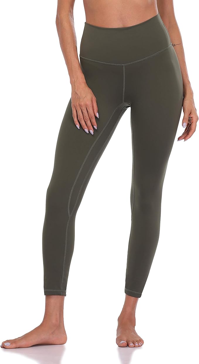 Colorfulkoala Buttery Soft Leggings for Women - High Waist 7/8 Length Workout Gym Yoga Pants