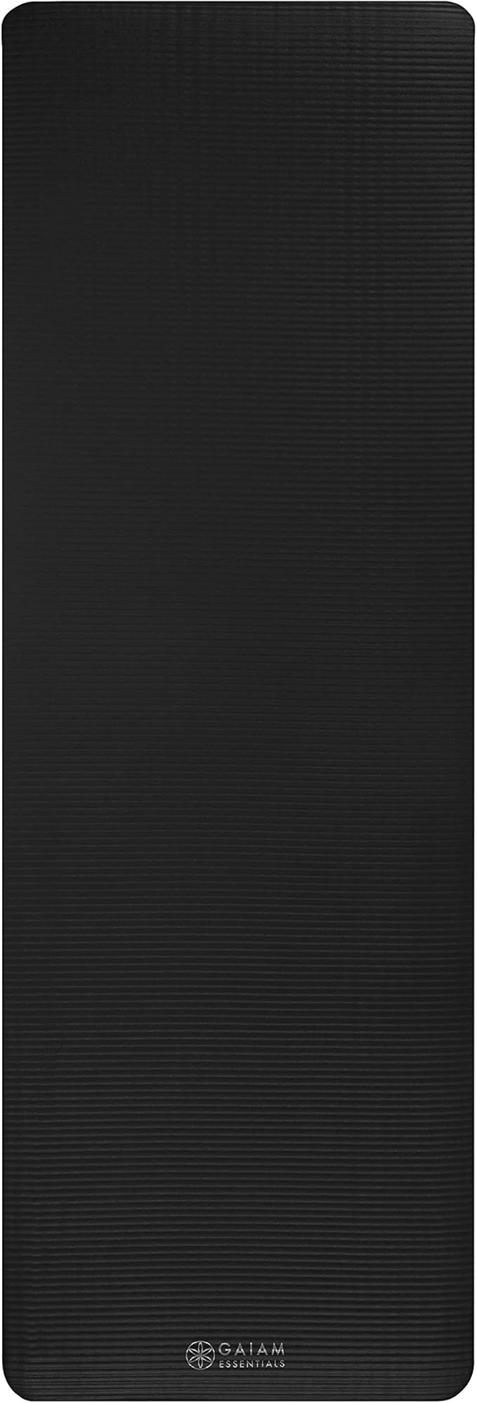 Gaiam Yoga Mat, Pilates & Exercise Mat, Thick 2/5" (10mm) Workout Mat with Easy-Cinch Carrying Strap for Home & Gym Workouts