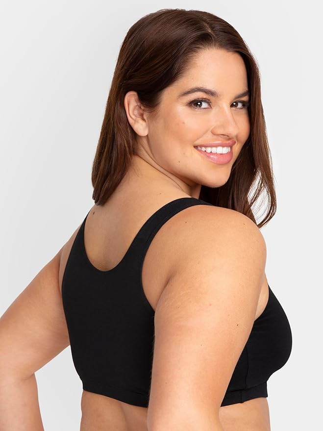 Fruit of the Loom Women's Cotton Tank Bra for Women - Ultimate Comfort & Breathable Fit