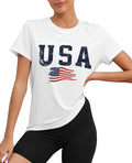 KevaMolly Workout Tops for Women UPF50+ Breathable Loose Fit Yoga T Shirts Short Sleeve Running Gym Athletic Tee Top