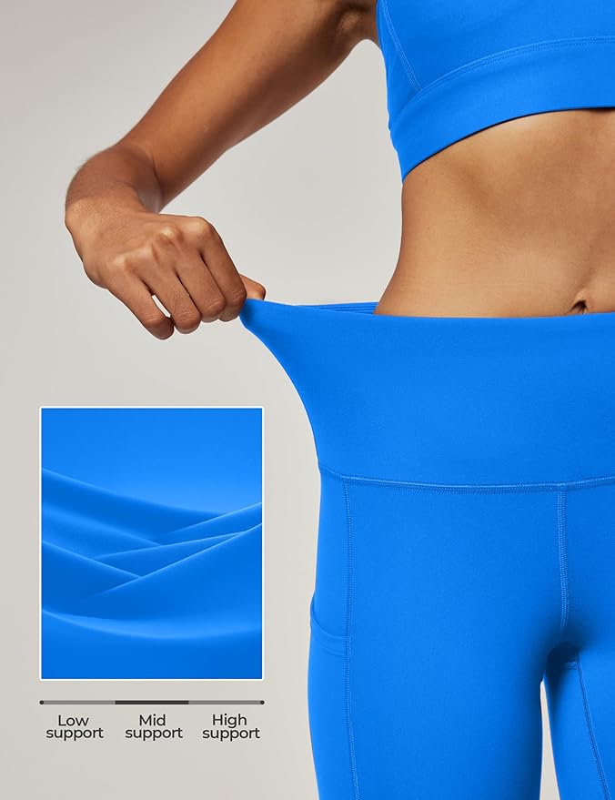 IUGA High Waist Yoga Pants with Pockets, Leggings for Women Tummy Control, Workout Leggings for Women 4 Way Stretch