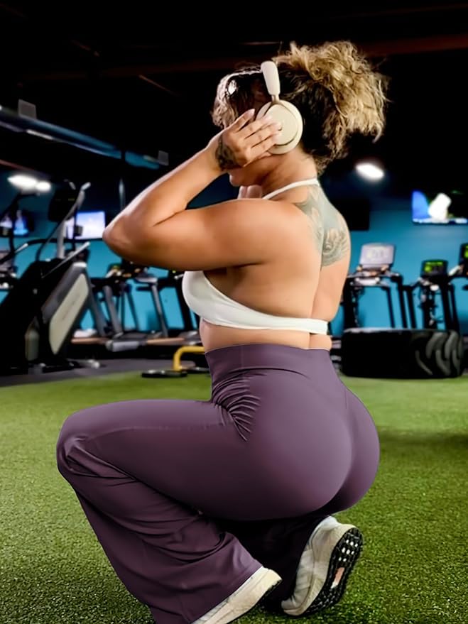 YEOREO Workout Leggings Womens No Front Seam Straight Leggings 29"/ 31.5"/ 33"/ 35" High Waist Buttery Eddiy Gym Yoga Pants