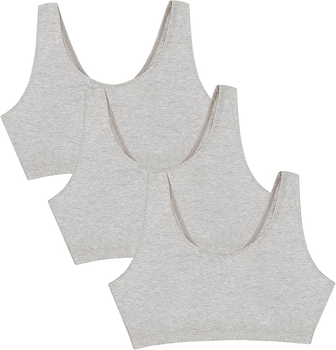 Fruit of the Loom Women's Cotton Tank Bra for Women - Ultimate Comfort & Breathable Fit