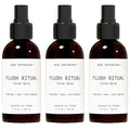 Muse Apothecary Flush Ritual - Aromatic & Refreshing Toilet Spray, Use Before You Go, 4 oz, Infused with Natural Essential Oils - Tonka Bean + Amber + Warm Cedarwood, 3 Pack