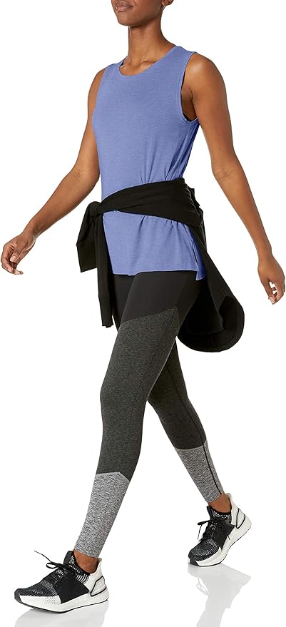 Amazon Essentials Women's Soft Cotton Relaxed-Fit Workout Tank Top (Available in Plus Size)