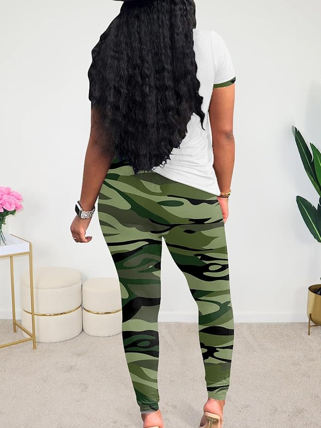 Lounge Sets for Women 2 Piece Summer Casual Jogger Workout Outfits Short Tops Long Pant Sweat suit leggings set