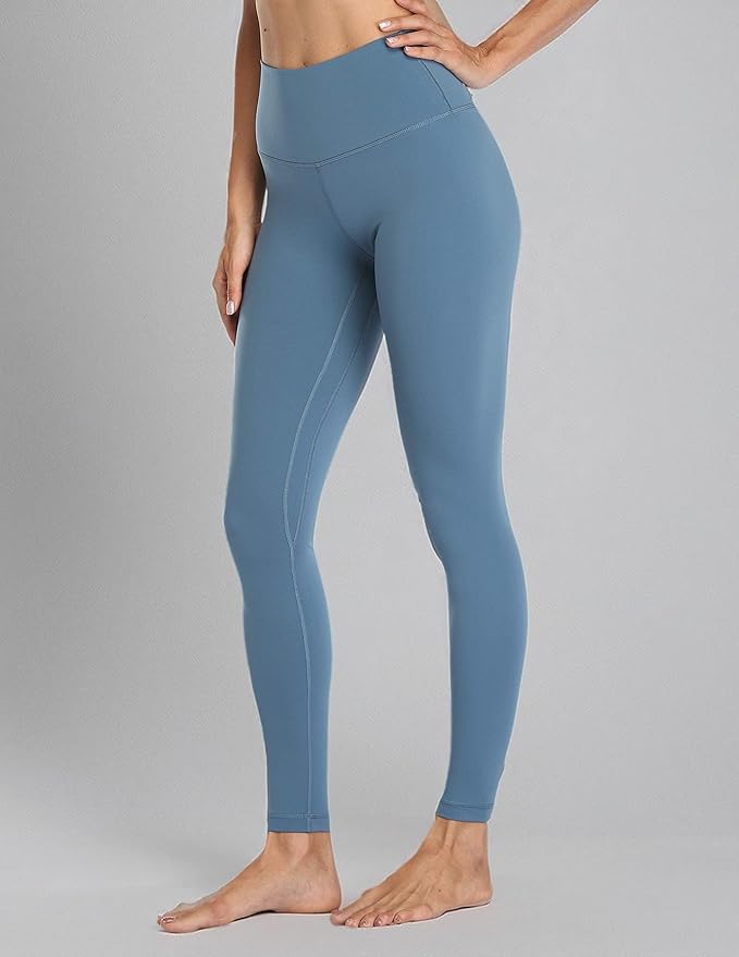 Colorfulkoala Women's High Waisted Tummy Control Workout Leggings Full Length Ultra Soft Yoga Pants 28"