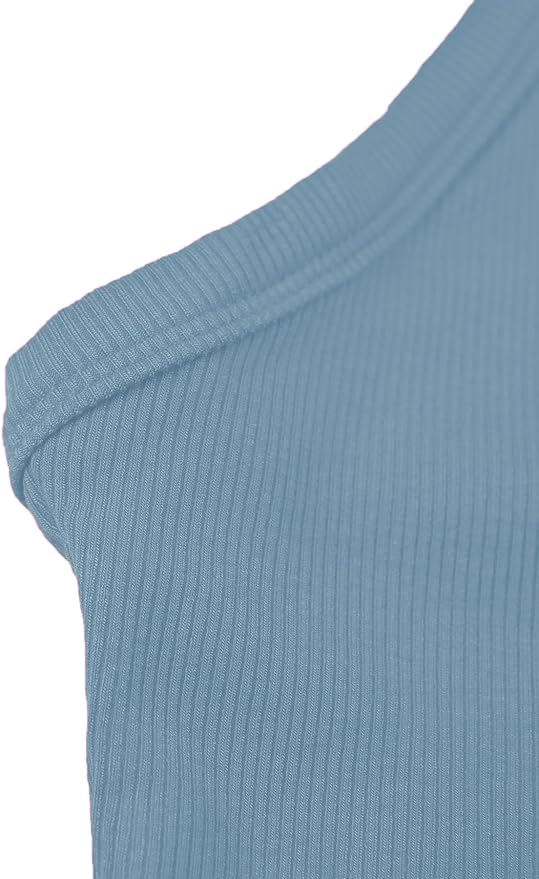 iGENJUN Workout Tops for Women Racerback Basic Tank Summer 2026 Camisole V Neck Slim Fit Ribbed Sleeveless