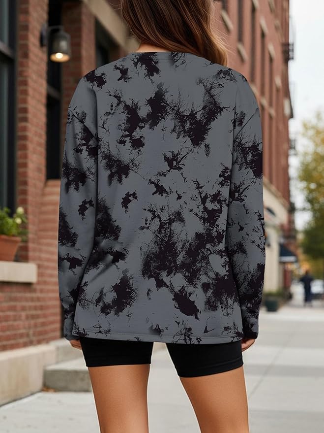 Trendy Queen Womens Spring Tops Oversized Long Sleeve T Shirts 2026 Basic Tee Fall Casual Workout Y2K Clothes