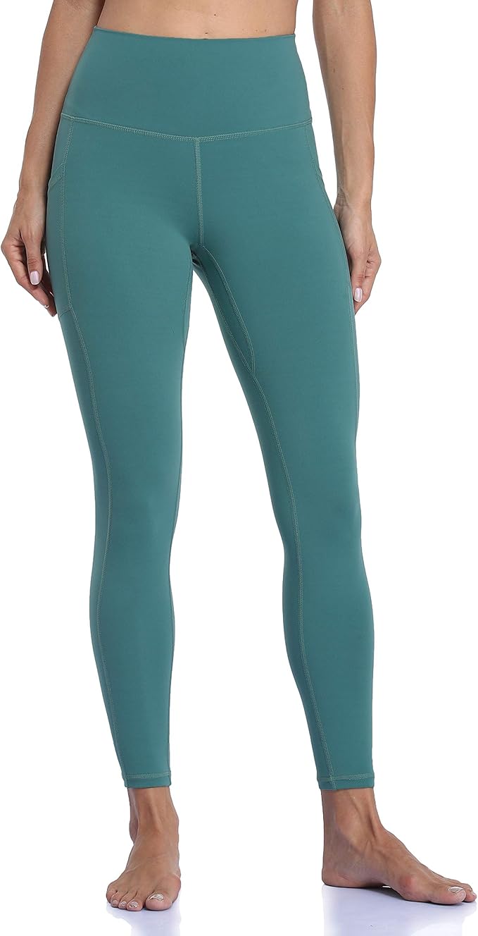 Colorfulkoala Women's High Waisted Yoga Pants 7/8 Length Leggings with Pockets