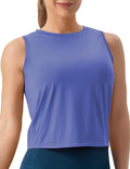 THE GYM PEOPLE Women's Workout Tops in Ice Silk Quick Dry Sleeveless