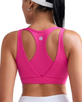 RUNNING GIRL Sports Bras for Women High Support,Molded Cup High Impact Sports Bra Racerback Workout Yoga Running Bra