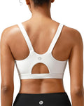 RUNNING GIRL Sports Bra for Women High Support, Molded Cup High Impact Sports Bras for Women with Sewn in Pads