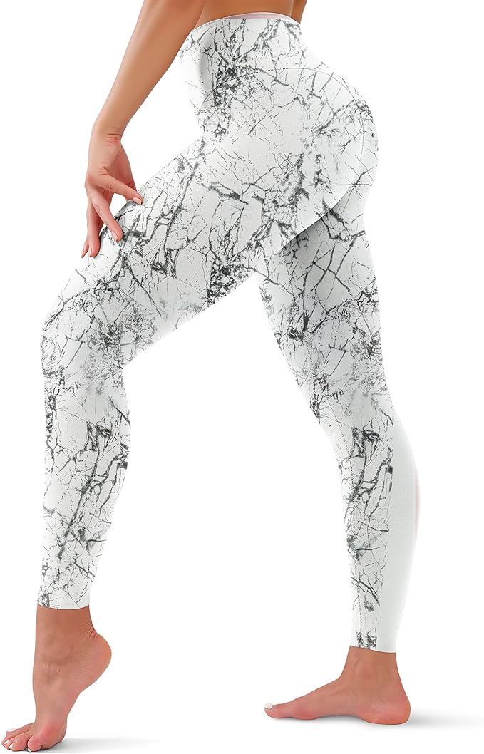 YUDSUD High Waisted Leggings for Women - Tummy Control Yoga Pants for Workout Running Athletic Women's Leggings Plus Size