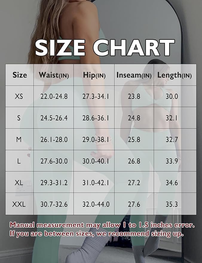 Ieumaz Scrunch Butt Lifting Leggings for Women Gym Seamless Workout Leggings Mid Low Waist Tummy Control Yoga Pants
