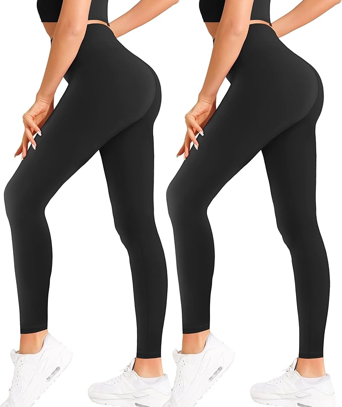 Natural Feelings Buttercloud High Waisted Leggings for Women Ultra Soft Stretch Slim Yoga Leggings