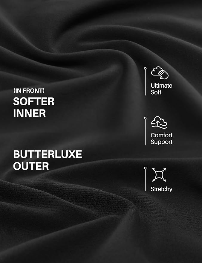 CRZ YOGA Butterluxe Soft Double Lined V Neck Tank Tops for Women - Yoga Casual Camisole Racerback Tight Sleeveless Shirt
