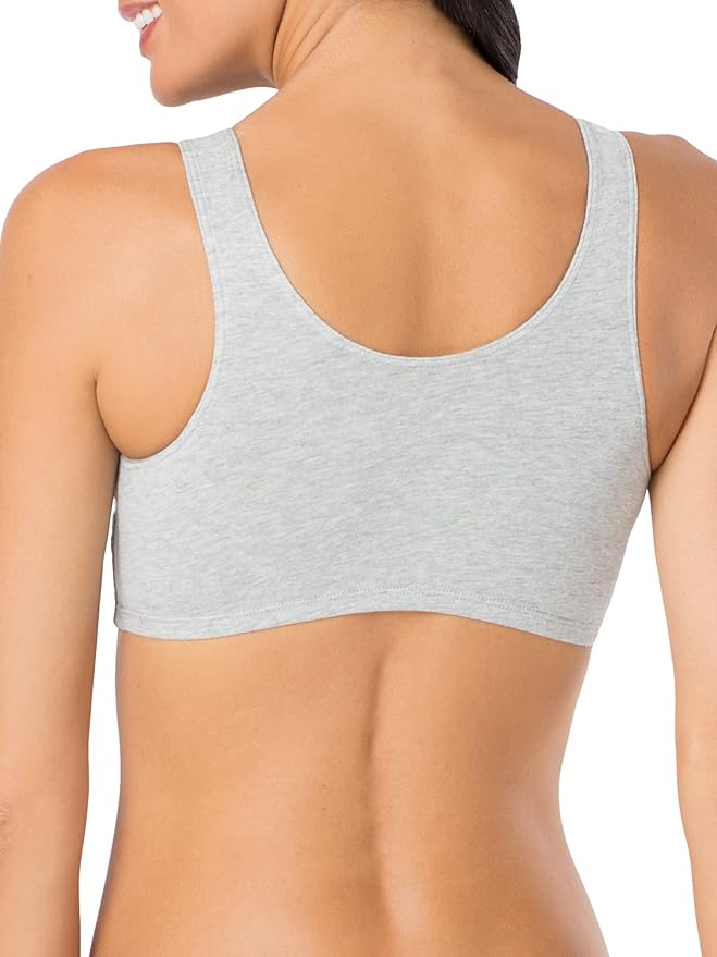 Fruit of the Loom Women's Cotton Tank Bra for Women - Ultimate Comfort & Breathable Fit
