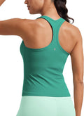 CRZ YOGA Butterluxe Racerback Tank Tops for Women - Yoga Workout Casual Gym Athletic Camisole Tight Sleeveless Shirts