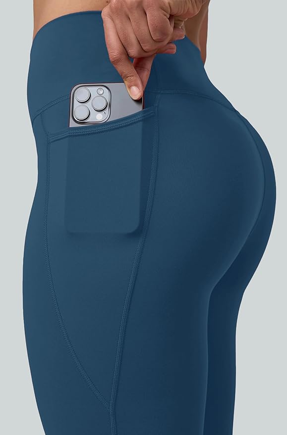 Olmlmt No Front Seam Workout Leggings for Women Tummy Control Butt Lifting Leggings Buttery Soft Gym Yoga Pants