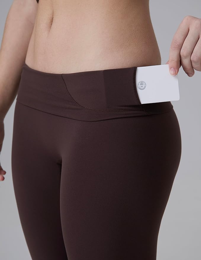 Colorfulkoala Dreamlux No Front Seam Leggings for Women 25"/28" Inseam, High Waisted Buttery Soft Yoga Pants
