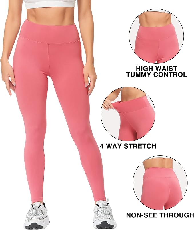 Natural Feelings Buttercloud High Waisted Leggings for Women Ultra Soft Stretch Slim Yoga Leggings