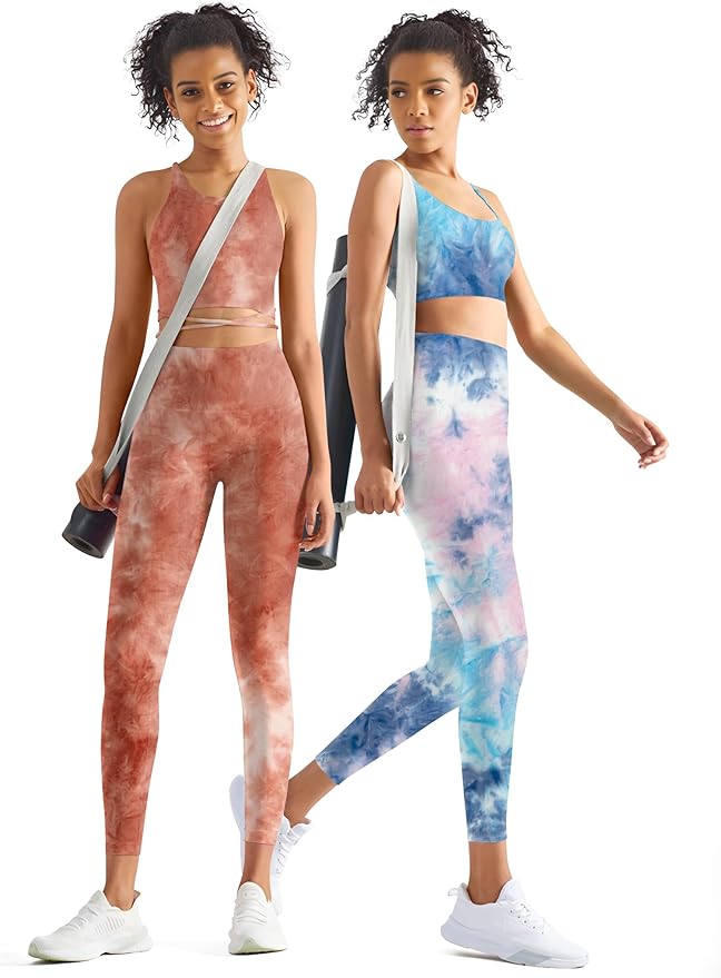 3 Pack Leggings with Pockets for Women,Butt Lift High Waisted Tummy Control Workout Yoga Pants Reg & Plus Size