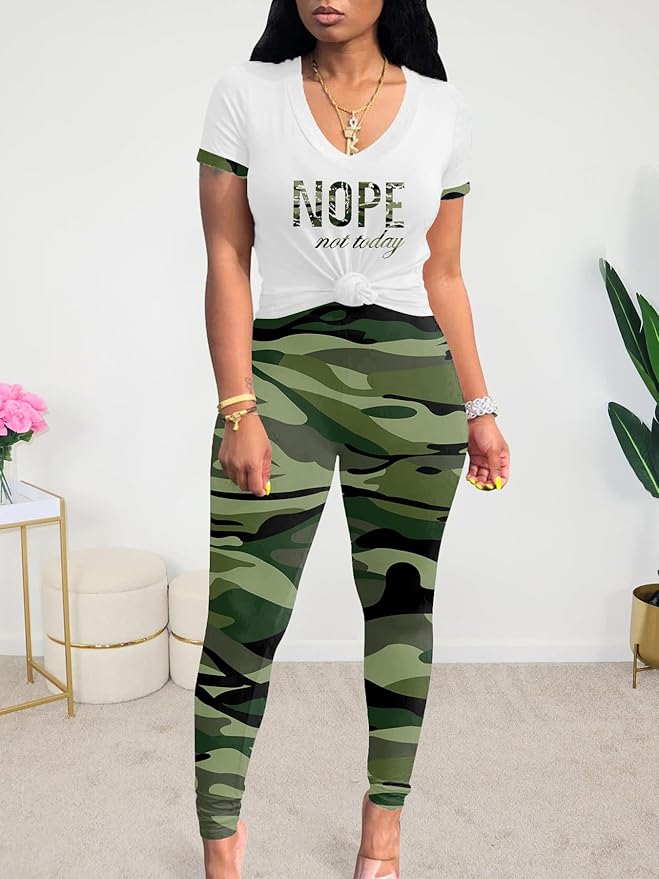 Lounge Sets for Women 2 Piece Summer Casual Jogger Workout Outfits Short Tops Long Pant Sweat suit leggings set