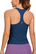 CRZ YOGA Butterluxe Racerback Tank Tops for Women - Yoga Workout Casual Gym Athletic Camisole Tight Sleeveless Shirts