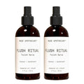 Muse Apothecary Flush Ritual - Aromatic & Refreshing Toilet Spray, Use Before You Go, 2 oz, Infused with Natural Essential Oils - Coconut + Sandalwood, 2 Pack