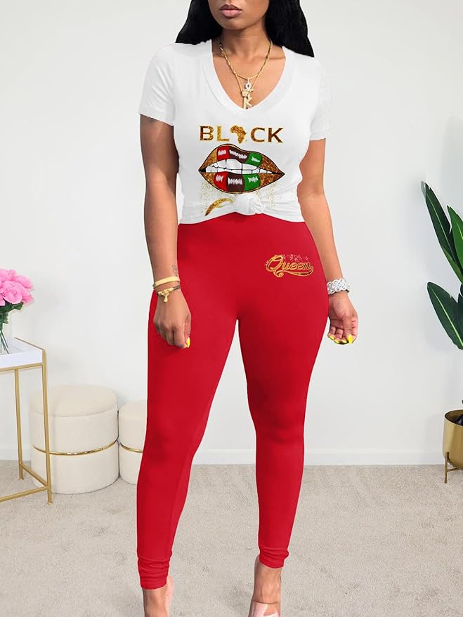 Lounge Sets for Women 2 Piece Summer Casual Jogger Workout Outfits Short Tops Long Pant Sweat suit leggings set