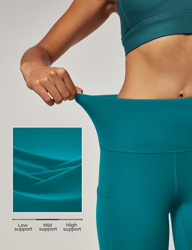 IUGA High Waist Yoga Pants with Pockets, Leggings for Women Tummy Control, Workout Leggings for Women 4 Way Stretch
