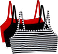 Fruit of the Loom Women's Spaghetti Strap Cotton Sports Bra - All-Day Comfort & Easy Movement