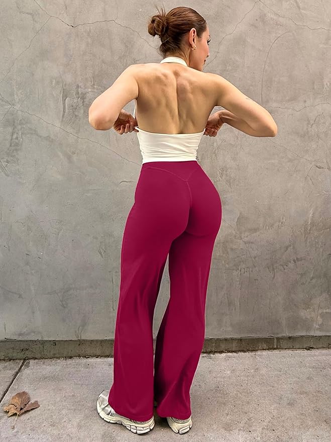 YEOREO Workout Leggings Womens No Front Seam Straight Leggings 29"/ 31.5"/ 33"/ 35" High Waist Buttery Eddiy Gym Yoga Pants