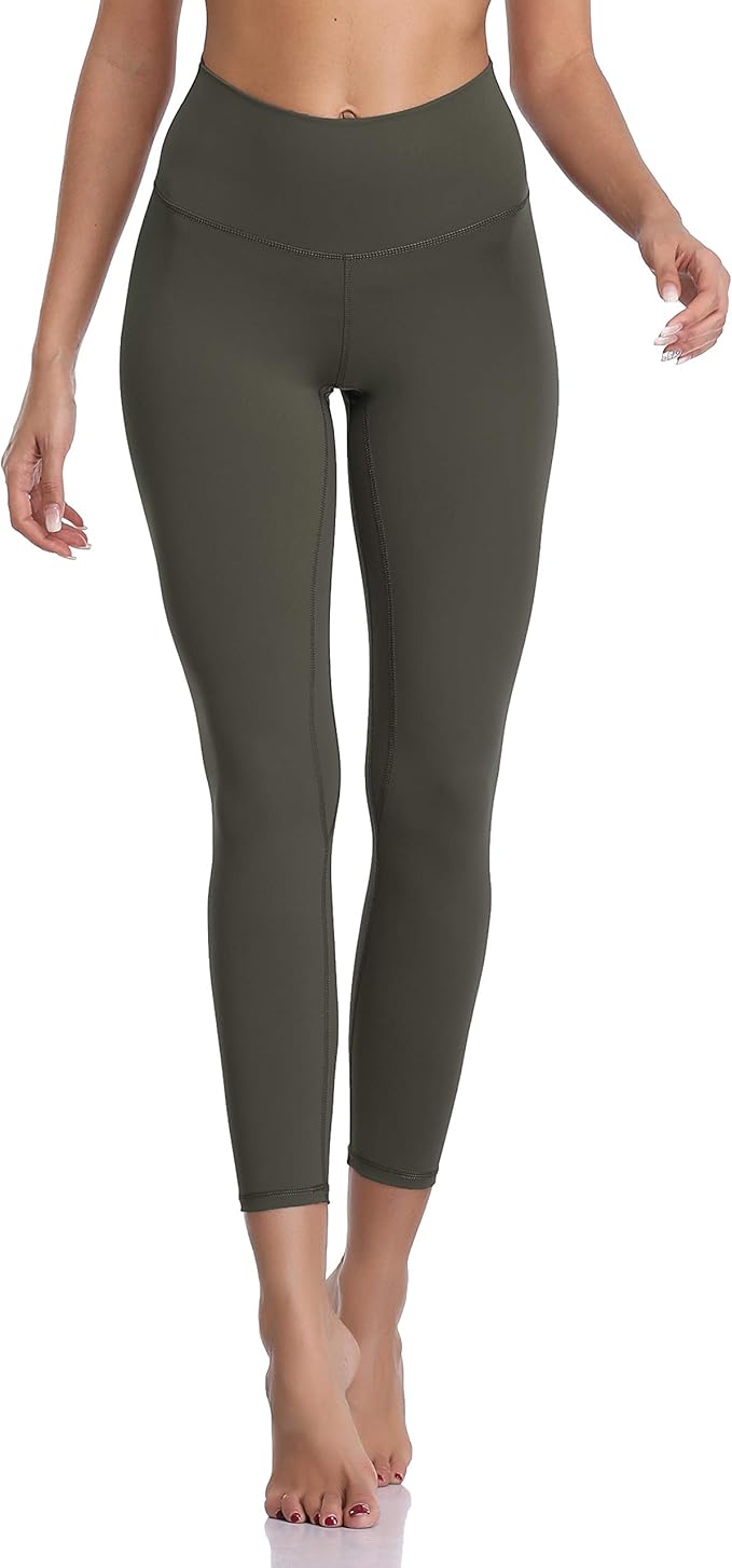 Colorfulkoala Buttery Soft Leggings for Women - High Waist 7/8 Length Workout Gym Yoga Pants