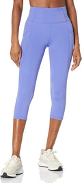 Amazon Essentials Women's High Waisted Active Sculpt Workout Athleisure Capri Leggings with Pockets