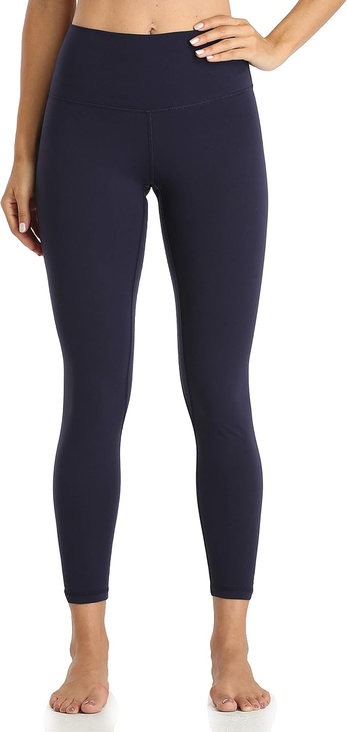 YUNOGA Women's Ultra Soft High Waisted Seamless Leggings Tummy Control Yoga Pants