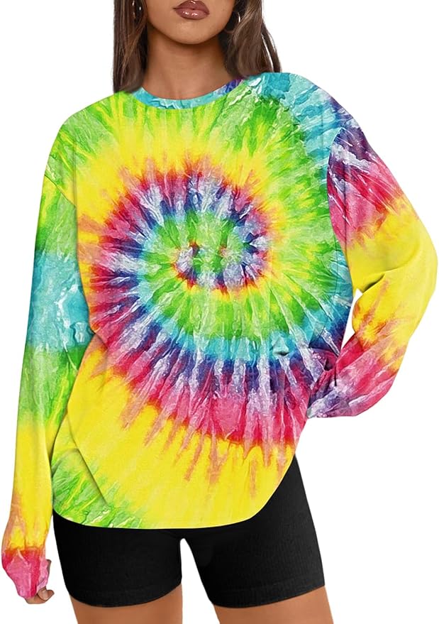 Trendy Queen Womens Spring Tops Oversized Long Sleeve T Shirts 2026 Basic Tee Fall Casual Workout Y2K Clothes