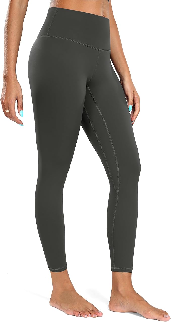 Colorfulkoala Women's High Waisted Tummy Control Workout Leggings 7/8 Length Ultra Soft Yoga Pants 25"