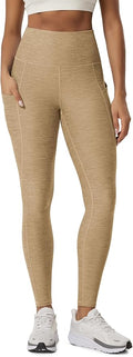 ODODOS Women's High Waisted Yoga Leggings with Pockets, Tummy Control Non See Through Workout Athletic Running Yoga Pants